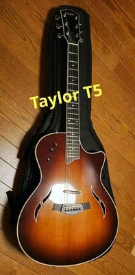 Taylor T5 Electric & Acoustic Guitar with Hard Case - Image 1 of 4