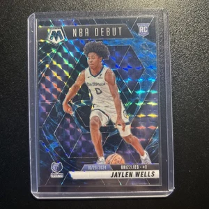 2024-25 Panini Mosaic - Rookies Jaylen Wells #240 Genesis Mosaic Prizm (RC) - Imagen 1 de 2