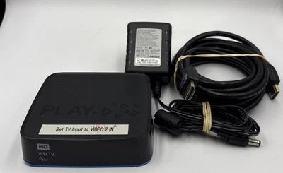 Western Digital TV Play Digital HD Media Streamer No Remote. - Image 1 of 4