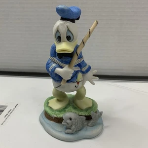 VTG Walt Disney Donald Duck Figure Statue Collectible Ceramic 90s Funny Cute - Picture 1 of 9
