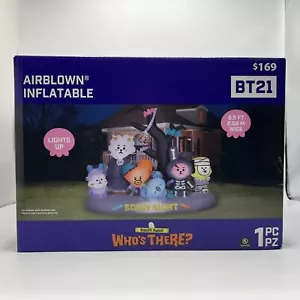 Halloween Gigante BT21 Soffiato Illuminato Giardino Gonfiabile Larghezza 8,5 Ft Nuovo - Foto 1 di 6