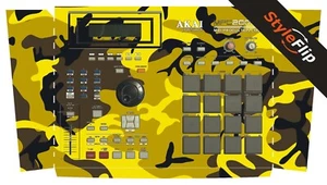 Recubrimiento Akai MPC-2000XL | Amarillo camuflaje | Calcomanía protectora | StyleFlip Skins - Imagen 1 de 1