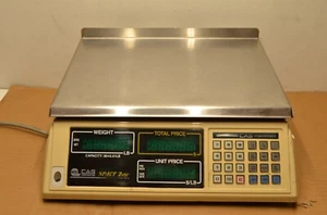 Cas Space2000, 30LB x 0.01 LB Price Computing Retail Scale LCD Display  - Picture 1 of 9