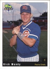 1991 Peoria Chiefs Classic/Best #11 Rick Mundy