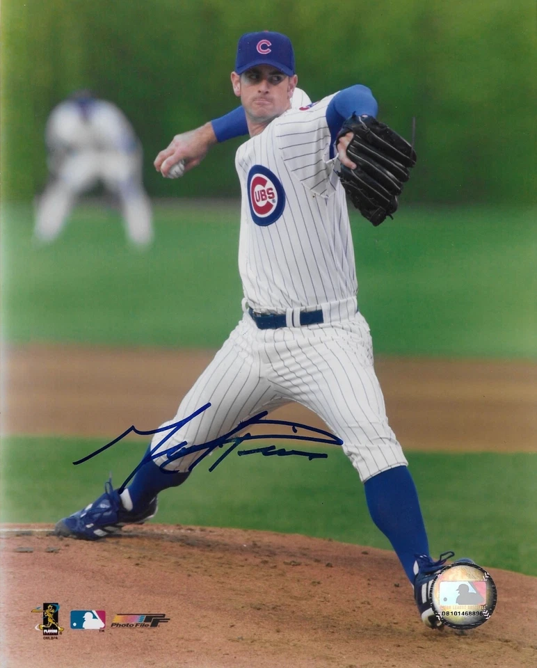 MARK PRIOR 'CHICAGO CUBS' ALL-STAR PITCHER SIGNED 8X10 PICTURE *COA 3 - Image 1 of 1