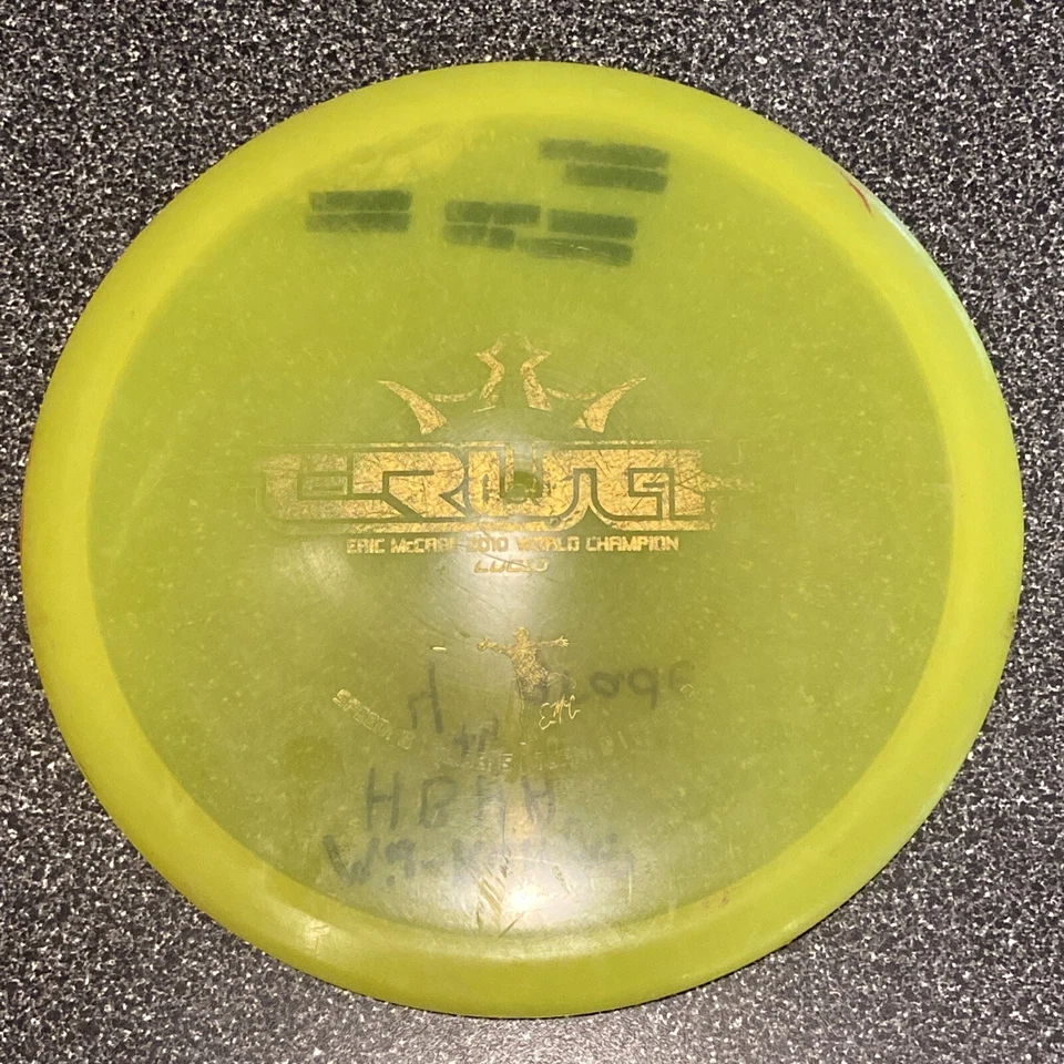 DYNAMIC DISCS LUCID | EMAC | TRUTH  OVERSTABLE MIDRANGE 180 GRAMS YELLOW - Image 1 of 4