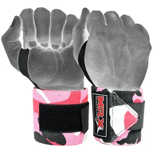 2X Weight Lifting Wrist Wraps Gym Workout Training Support Straps 18" Long MRX - Picture 1 of 40