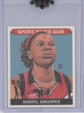 2010 Sportkings Series D Mini Sheryl Swoopes #173 HOF