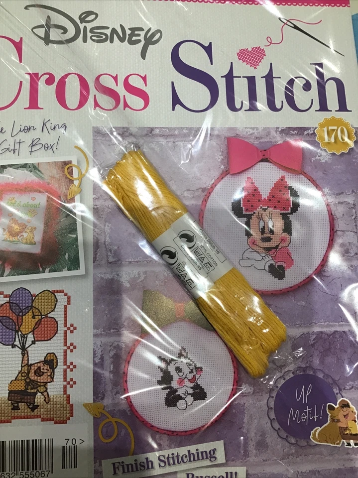 Disney Cross Stitch #170 Free Thread To Finish  Stitching Russell! - Image 1 of 1