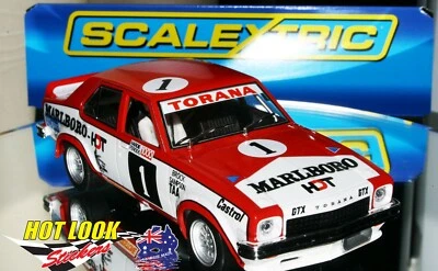 Scalextric Peter Brock Holden L34 Torana Slot Car ( MARLB0R0 Vinyl Decals Only) - image 1 of 4