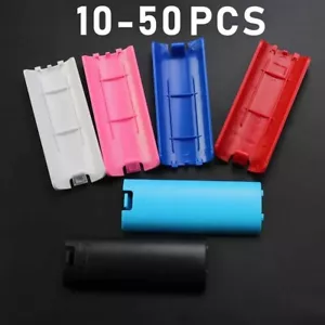 10/20/30/40/50xBattery Back Cover Shell Case For Nintendo Wii Remote Controller - Picture 1 of 40