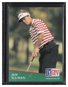 1991 Pro Set #1 Jeff Sluman - Picture 1 of 2