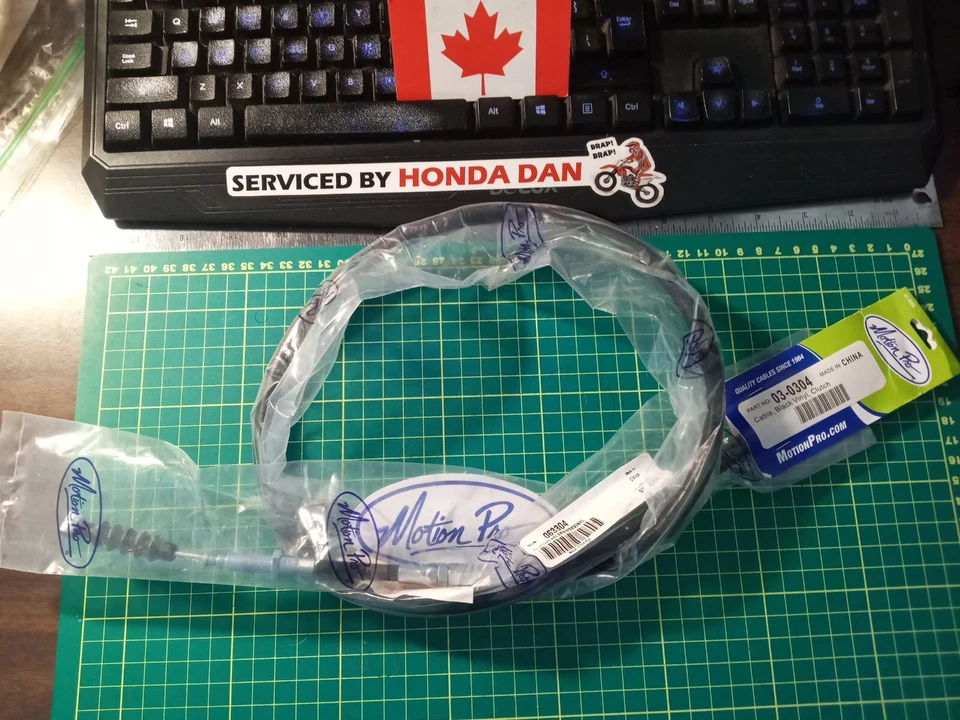 Cable de embrague Kawasaki KX250 Motion Pro 03-0304 compatible con 1999-2004 250cc Foto 1 de 4