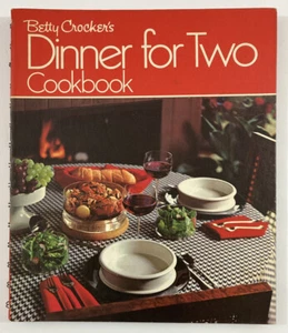 Betty Crocker's Dinner for Two Cookbook HB spiral vintage 1973 - Picture 1 of 8