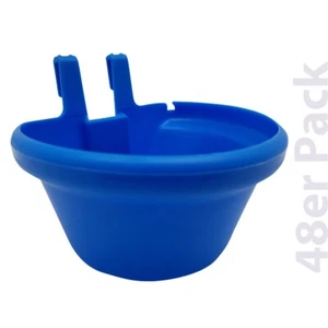 Gitterbecher - Futterbecher - Futternapf 300 ml zum Einhängen - 48er Pack - Bild 1 von 4