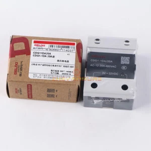 1PCS NEW DELIXI CDG1-1DA/20A SSR 20A 480VAC Solid State Relay Input 3V~32VDC - Picture 1 of 12