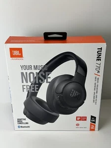 JBL Tune 770NC Adaptive Noise Cancelling Wireless Headphones - Black - Picture 1 of 2