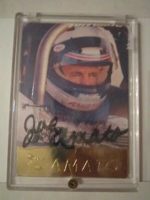 1995 JOE AMATO RACING CARD #29 ACTION PACK CARD - AUTOGRAPHED - BBA-22 - Image 1 of 2