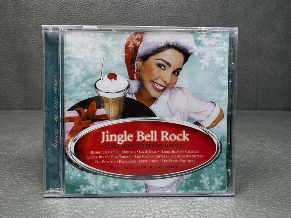 Jingle Bell Rock Malt Shop Merry Christmas CD 50s The Drifters Chuck Berry 2006