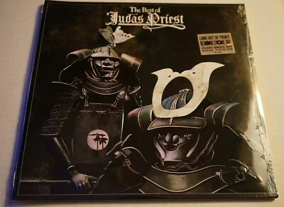 The Best Of Judas Priest Rsd 2021 Limited Edition Embossed Cover Splatter Color - Image 1 of 4