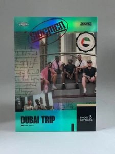 TOPPS SIDEMEN CHROME SIDECARDS 2023 SHOOT SETTINGS DUBAI TRIP 104/250 - Zdjęcie 1 z 1