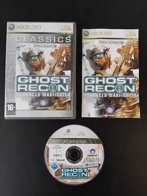 Tom Clancy's Ghost Recon Advanced Warfighter - Xbox 360 Game -PAL- With Manual - Bild 1 von 4