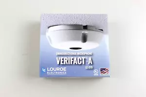 New Louroe Verifact A Omnidirectional Condenser Microphone LE-070 Ceiling Mount - Picture 1 of 4