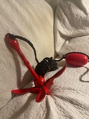 Complete Grapnel Anchor Kit for Small Boats Kayaks PWC Jet Ski Paddle Boards NEW - Image 1 of 4