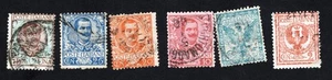 Italy 1901 set of stamps Mi# 75-83 used CV=13.2$ - Picture 1 of 2