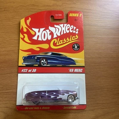 Hot Wheels Classics серия 2 '49 фиолетовый вариант Merc - Изображение 1 из 2