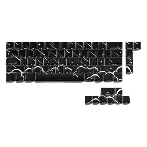 Star Rain Theme Keycap Collection 74pcs Illumination Keycaps Side Printed PBT - Picture 1 of 8