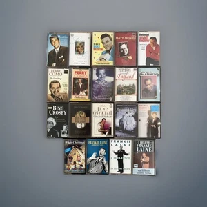Cassettes 50s Bundle-Doris Day-Dean Martin-Perry Como-Bing Crosby-Frankie Laine - Picture 1 of 2