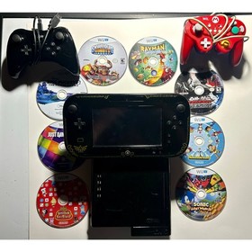 Zelda Wii U Console Deluxe Wind Waker Edition Good Shape Works w/ 8 games