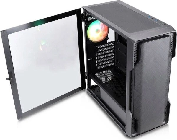 Nanoxia DS-9G ARGB Airflow Black, schwarz, tempered Glass - Bild 1 von 1