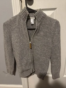 Carters Boys full Zip Up Sweater Size 8 - Picture 1 of 11