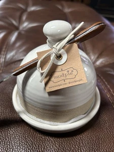 Butter Bell Creme Pottery French Crock - Picture 1 of 7