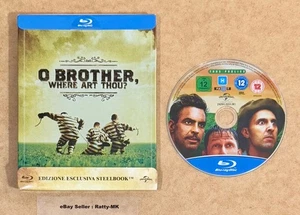 O BROTHER, WHERE ART THOU? - ITALIAN IMPORT BLU RAY STEELBOOK (READ DESCRIPTION) - Picture 1 of 7