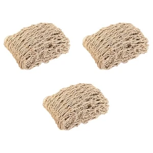 Hemp Rope Net Multi Use Protection Net for Stairs Climbing Plants Playground - Picture 1 of 20