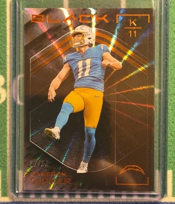 2025 Panini Black Cameron Dicker Citrine /30 - Image 1 of 3