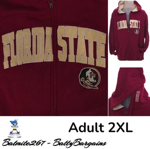 Sudadera con Capucha Florida State Seminoles Adulto 2XL Estadio Atletismo Bordada ENVÍO GRATUITO - Imagen 1 de 11