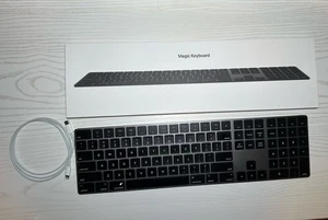 Apple Magic Keyboard with Numeric Keypad (Space Gray) - A1843 MRMH2LL/A - Picture 1 of 5