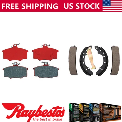 Element3 前金属刹车片和后鞋适用于 1979 - 1981 年大众 Dasher — 第 1/4 张图片