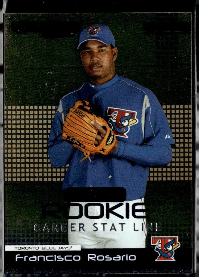 2004 Donruss #46 Francisco Rosario Stat Line Career #/298 Rookie Blue Jays - Image 1 of 2