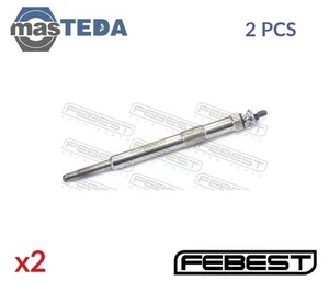 25642-004 ENGINE GLOW PLUGS FEBEST 2PCS FOR CITROËN C8,C5 II,C5 III,C4 I,C4 - Picture 1 of 6
