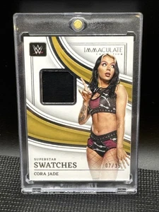 2023 Immaculate Cora Jade Superstar Swatches Relic #7/35 - Picture 1 of 2