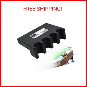 Pool Cue Holder, 4-Cue Portable Pool Stick Holder for Table, Weighted & Durable - Picture 1 of 2