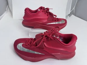 Nike KD 7 Global Game Size 9 653996 660 Red Authentic Used With Flaws - Picture 1 of 21
