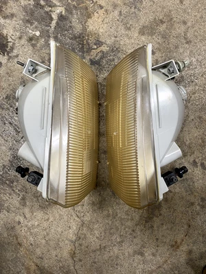 Par de faros halógenos izquierdo y derecho aptos para Ford F250 F350 F450 F550 1999-2000 Foto 1 de 4