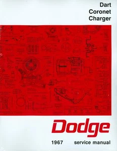 1967 67 DODGE CHARGER/DART/CORONET SHOP MANUAL - Picture 1 of 1
