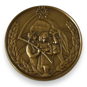 Medalla Danbury de bronce del bicentenario de Dakota del Norte de la Revolución Americana de 1889 - Imagen 1 de 6